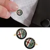 Gemelli di lusso per Alfa Romeo Uomo Gioielli Camicia Gemelli Bottoni per abito Business Classico Festa Matrimonio Regalo Stile moda Oro