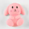 TPR Squishy Animal Fidget Toys for Valentine Day Favor Cartoon Pet Extrusion Vent Decompression Toy Cute Squeeze Mochi Rising Abreact Ball Xmas