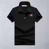 2021 T-shirt pour hommes marque de mode européenne américaine qualité polo lettre brodée à manches courtes décontracté et affaires double revers chemise veste personnalisée 21yz M-3XL # 17