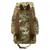 70L Wodoodporna Nylon Odkryty Sport Kamuflaż Wojskowy Molle Tactical Travel Plecak Camping Wędrówka górska Bag Mochila Q0721