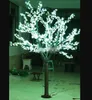 LED Artificiale Cherry Blossom Tree Light Christmas 1248pcs Lampadine LED 2m / 6.5ft Altezza 110/220VAC Uso esterno antipioggia Gratuito