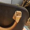 Newset Klasik Kabuk Çanta Damier Patent Deri Izgara Çanta Kadın Omuz Tuval Crossbody Çanta Alışveriş Tote Wellt