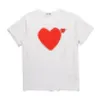 COM Best Quality des GARCONS Divergence Heart print T-shirt Black prompt decision F/S