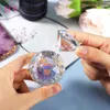 Rainbow Crystal Clear Acrylic Liquid Glass Dappen Dish Lid Bowl Cup Holder Equipment Nail Art Tool263w