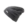 Muts / Skull Caps 2021 Fashion Fleeced Gebreide Wollen Hat voor Mannen en Vrouwen Winter Bont Zachte Warm Pluizige Knit Cap Vrouwelijke Bonnet Vrouw Hoed