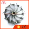 GT15-25 702549-0008HF V1 50.20 / 65.00mm 11 + 0 Лезвие производительность турбонагрейный турбонагрейщик Turbo Covet Compressor колесо / алюминиевый 2618 / фрезерное колесо для картриджа TOYOTA / CHRA / CORE