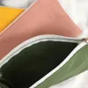 Lege canvas potlood tassen cosmetische tassen met multi-color rits multipurpose canvas rits etui pouch