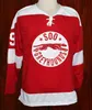 Maillot de hockey 2002-03 99 Wayne Gretzky Soo Greyhounds, broderie cousue, personnalisable avec n'importe quel numéro et nom