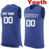 Nik1 costume 22 Shai Gilgeous-Alexander 15 Cousins ​​0 Quade Green 2 Ashton Hagans Kentucky Wildcats Homens Mulheres Jersey Youth Jersey