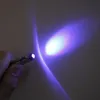 Yaratıcı Sihirli LED UV Işık Tükenmez Kalem Görünmez Mürekkep Gizli Kalem