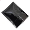 100 шт. Маленький цветной Ziplock Mylar Упаковочная сумка Образец Пищевой фасоли Хранение Кофейный порошок Пахнуть Упаковка Baghigh Quattity
