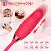NXY Vibrators 2022 Neuer Teleskopdildo Rose Toy Klitoris Saugen Sexspielzeug für Frau 01078557728