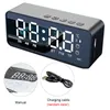 Clocks Accessories Other & LED Display For Bedroom Office Player Mini Household FM Radio USB Rechargeable Desktop With Wireless Speaker Digi