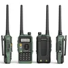 Verde BAOFENG UV-S9 Plus 10W poderoso 50KM Transceptor portátil com UHF VHF Dual Band Walkie Talkie Ham UV-5R Rádio em dois sentidos 210817