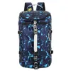 Outdoor-Taschen, große Strandtasche, kombinierter wasserdichter Rucksack für Damen, Schwimmen, Fitnessstudio mit Schuhbeutel, Reise-Schwimmtasche