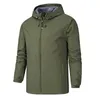Men's Windbreaker Jackets Waterproof Military Hooded Wind Breaker Casual Coat Male Clothing Windproof Autumn Spring Outwear Men 211008