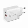 Snelle snelle opladers EU US Power Adapter Type C PD USB C Wall Charger Plugs voor iPhone 15 11 12 13 14 Samsung Smart Smart Mobile Phone PC mp3