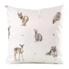 Coussin / Oreiller Décoratif 45cm * 45cm ** Croquis Animal ** Couvre-lits en Tissu de Soie Inimitée Housse de Coussin de Canapé Oreillers Décoratifs pour la Maison