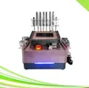 newest 6 in 1 ultrasonic cavitation slimming cavitation rf skin tightening laser lipo machine