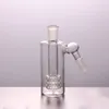 Toptan 14mm 18mm Cam Kül Catcher 4.5 inç Mini Cam Bong Kül Alıcı Kalın Pyrex Clear Bubbler 45 90 Derece Özelleştirilebilir Logo