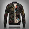 Kurtka Mężczyźni Kolorowe Designer Jaqueta Masculino Kurtka Bombowiec Mężczyźni Chaqueque Hombre Camo Mens Kurtki X0710