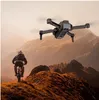 20% Off S70 Pro Katlanır Drones İHA Aerial Yüksek Çözünürlüklü 4 K Çift Kamera Dört Eksenli Uzaktan Kumanda Uçak Mini E58 Drone