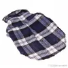 Pet Puppy Shirts Summer Plaid Dog Cloth Fashion Classic Shirt Cotton Clothes Small Dog Clothes Cheap Pets Apparel XS-XL XDH0986