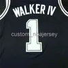 Mens Kvinnor Ungdom Lonnie Walker IV # 1 Swingman Jersey Stitched Custom Name Alla nummer Basketballtröjor