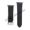 L fashion designer iWatch bands 42mm 38mm 40mm 41mm 44mm 45mm iwatch 2 3 4 5 6 7 8 bands Leather Strap Bracelet Stripes watchband