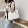 Women Hand Bag 2021 Solid Color Shoulder Ladies PU Leather Office Tote Lady High Capacity Handbags And Purses