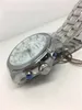 Haute qualité hommes montres IK coloration multifonction mécanique affaires montre-bracelet décontractée pour hommes cadran blanc IK02