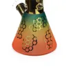 14inch Thick Glass Bong Big Colorful Hookah Bongs Percolator Shisha Dab Rig Smoking Water Pipe Filter Beaker Bubbler W/ ICE Catcher