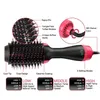 Hair Dryer Brush 3-IN-I Hot Air Brush Dry & Straightener & Curly in One Step Hair Dryer Comb
