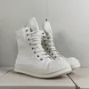 Bottes en toile pour hommes, chaussures de tennis blanches à la mode, F25D50, printemps 2024