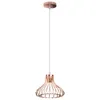 Lâmpadas de pingente industrial vintage moderna gaiola de ouro minimalista retro nórdico loft luzes pirâmide metal lâmpada de suspensão E27 interna