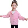 Manteau pour fille Appliques Style décontracté Vêtements d'extérieur Enfants Printemps Automne Vêtements pour enfants 6 8 10 12 14 210527