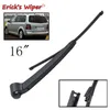 Erick's 16 "Wiper Blade Braço Kit para VW Touran 2003 - 2010 Windshield Windscreen Janela traseira