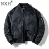 Classic Ma1 Bomber jacket Men Plus size Flight Pilot Baseball jackets Male Military Coat Couple Streetwear veste homme 210806