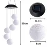 LED Solar String Lights Schmetterling Libelle Gartendekorationen für Weihnachtsfeier Gartendekorationen Outdoor Love Hearts Ball Lamp