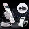 Crystal Car Phone Houder Support Universal Dashboard Mobiele Telefoons Stand Air Vent Clip Mount Houder Bling Meisjes Auto-accessoires