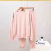 Frauen Winter Flanell Pyjama Set Fleece Pyjamas Nachtwäsche Homewear Dicke Warme Samt Weiblichen Anzug Herbst Sweatshirt Damen Pyjama 211211