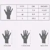 Fem fingrar handskar män kvinnor kompression gym halvfinger elastisk inomhus sport rehabilitering träning artrit tryck