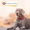 Colares reflexivos do cão Confortável cinto de desenhista para pequenos grandes cães com neoprene macio acolchoado respirável nylon filhote de cachorro colarinho ajustável vermelho B03