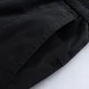Męskie dżinsy jesienne / zimowe kombinezon luźne spodnie wielopoziomowe