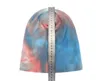 여성 그라데이션 컬러 넥타이 염료 모자 야외 스포츠 모자 가을과 겨울 따뜻한 모자 니트 skuilles 모자