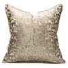 Cushion Decorative Pillow Modern Champagne Gold Light Luxury Cushion Cover 30 50 45x45 50 Pillowcase Jacquard Living Bedroom Sofa 236v