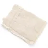 1000pcs Handmade 8X10cm Muslin Cotton Drawstring Packaging Gift for Coffee Bean Jewelry Pouch Storage Wedding Favors Bags