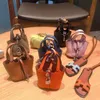 디자이너 키즈 핸드백 귀여운 아기 어깨 가방 Airpods 케이스 장식 핸드백 모델 자식 지갑 선물 소녀 크로스 바디 가방 열쇠 고리 바비 인형 13 색 HBP 세트