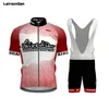 Ensembles de course LairschDan Pro cyclisme maillot hommes été Sports de plein air vêtements vélo vêtements respirant vtt vélo costume