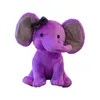 98 -calowe różowe pluszowe zabawki ze zwierząt słoniowych dla niemowląt dziewcząt świetne jak wystrój pokoju przedszkola7274304
